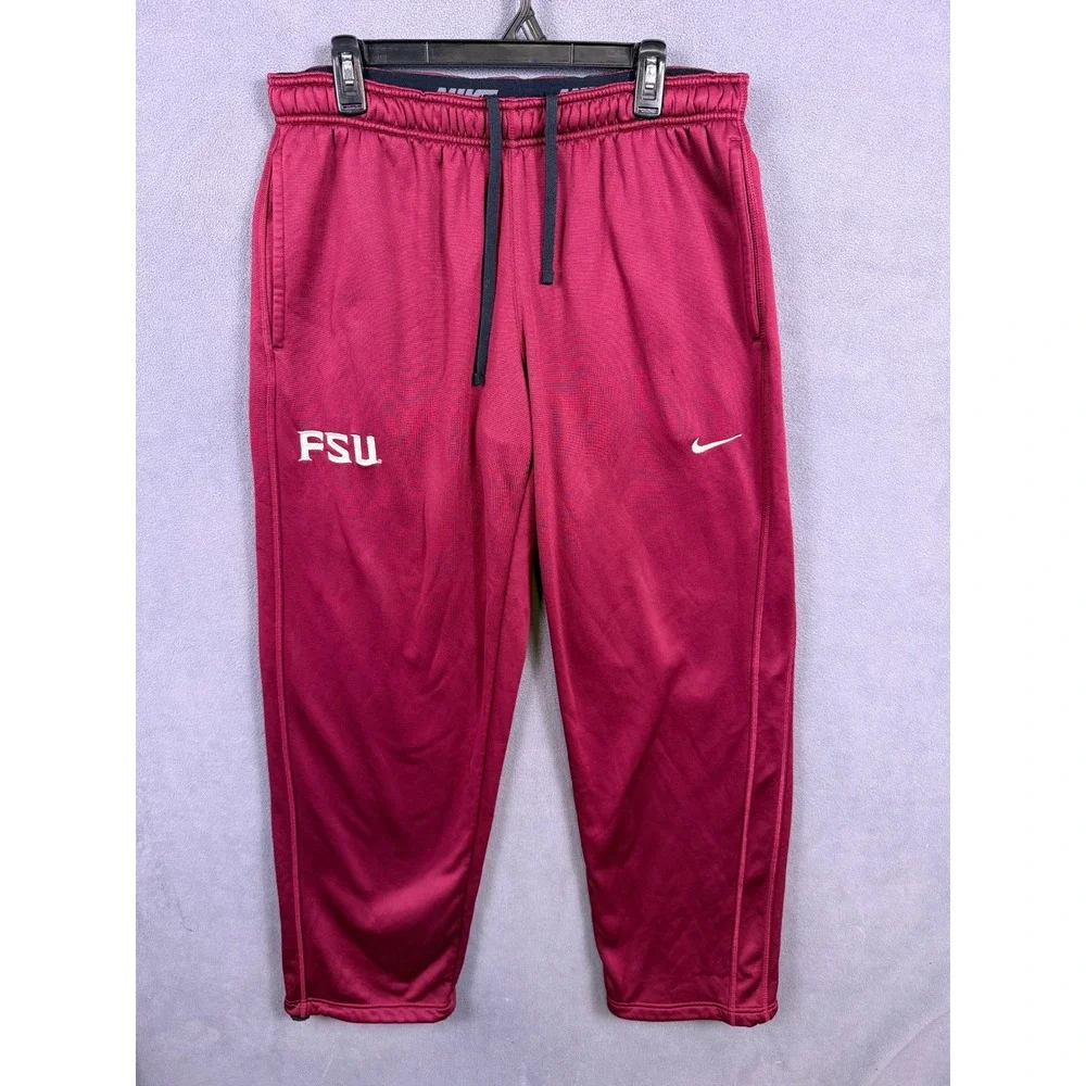 Y2K Nike Florida State University FSU Sweatpants Men Large Therma-Fit